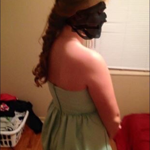 MINT GREEN DRESS - Picture 2 of 2